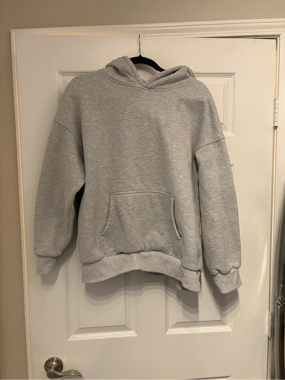 Classic Grey Pullover Hoodie